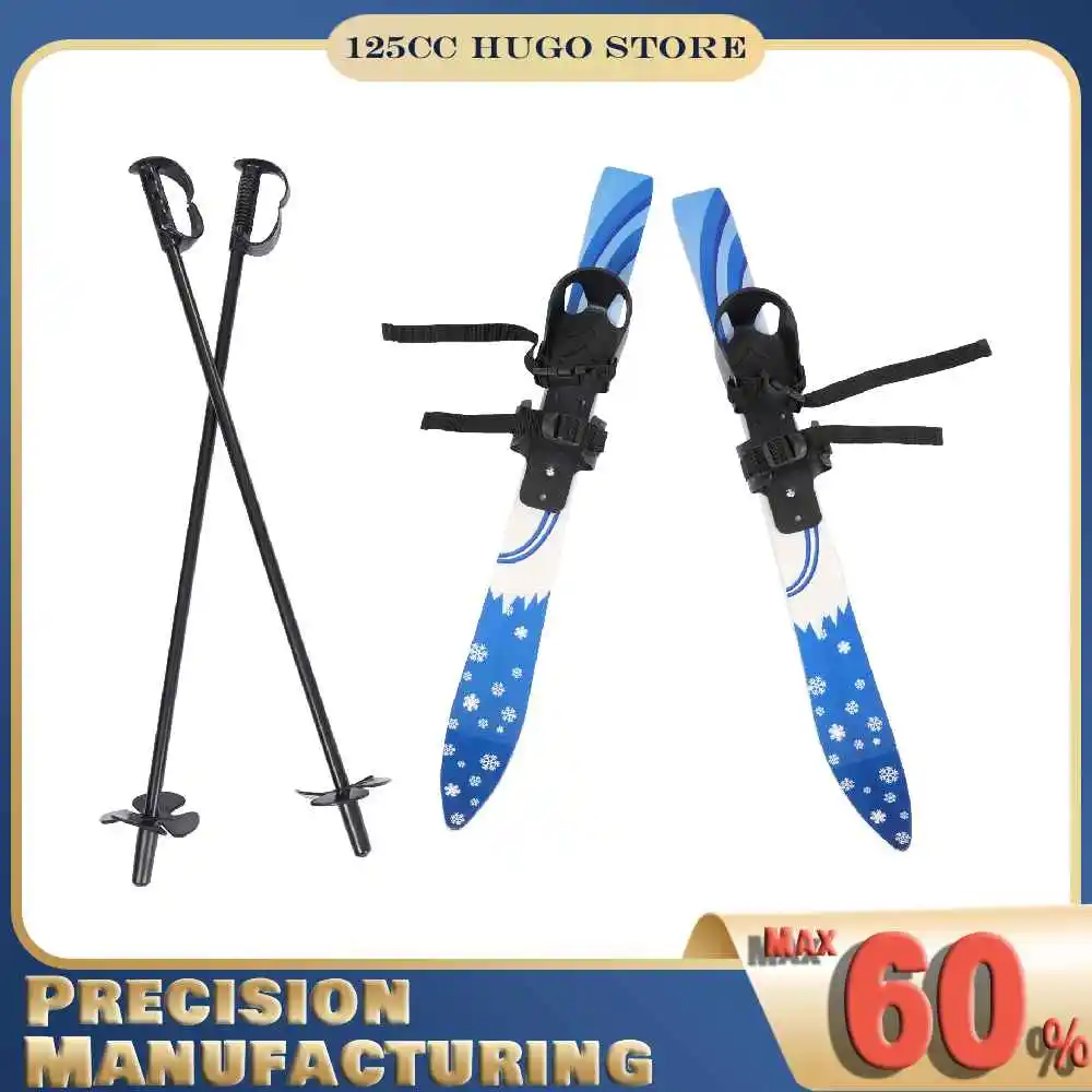 

Kids Ski Boards Set, Kids Skis and Poles, Kids Beginner Snow Skis Children Ski Set fit 2-8 Years Old