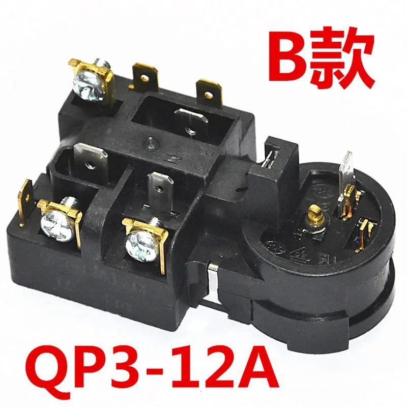 

Applicable to Haier Midea Rongshida refrigerator compressor PTC starter QP3-12A relay overload protector