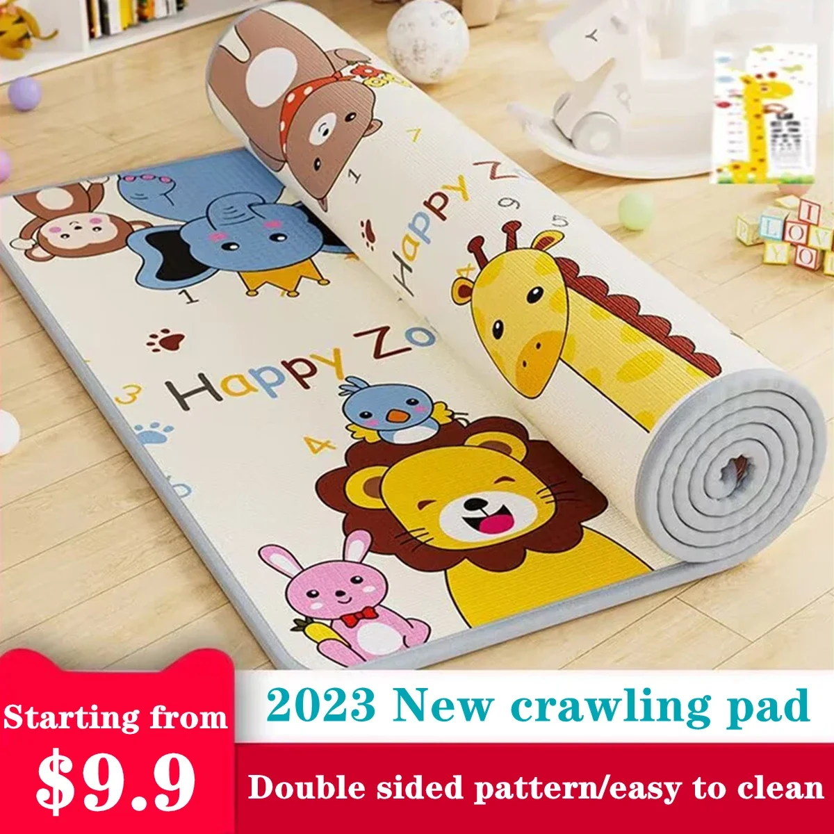 

1Cm Thickness EPE Baby Play Mats for Children Rug Playmat Developing Mat Baby Room Crawling Pad Folding Mat Baby Carpet Mat Rugs