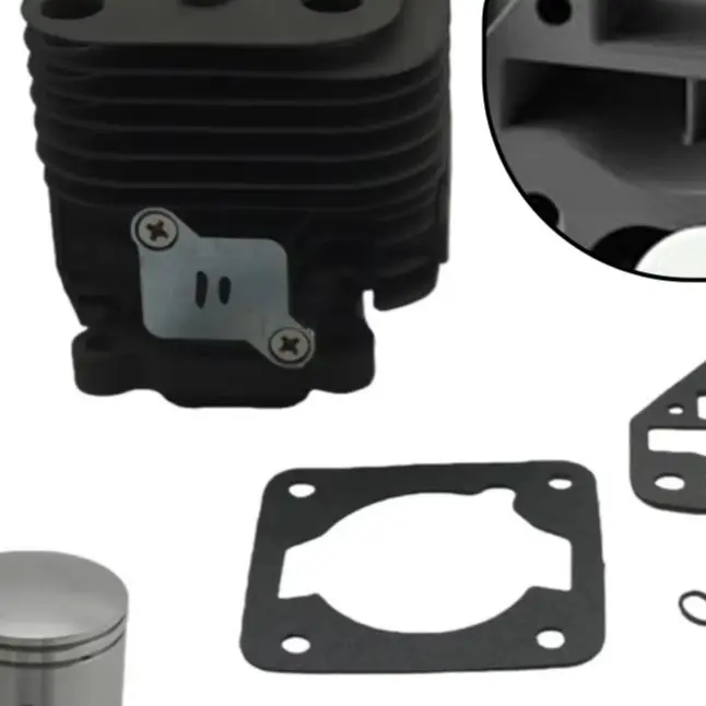 34MM Cylinder Kit With Gaskets For RedMax BCZ260T SRTZ260F 525L Brushcutter Trimmer Pole Pruner Engine Parts Accessories