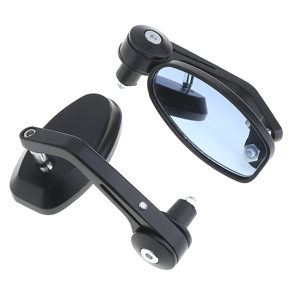 

2Pcs Universal 7/8 22mm Bar End Rear Mirrors Motorcycle Accessories Motorbike Scooters Rearview Mirror Side View Mirrors