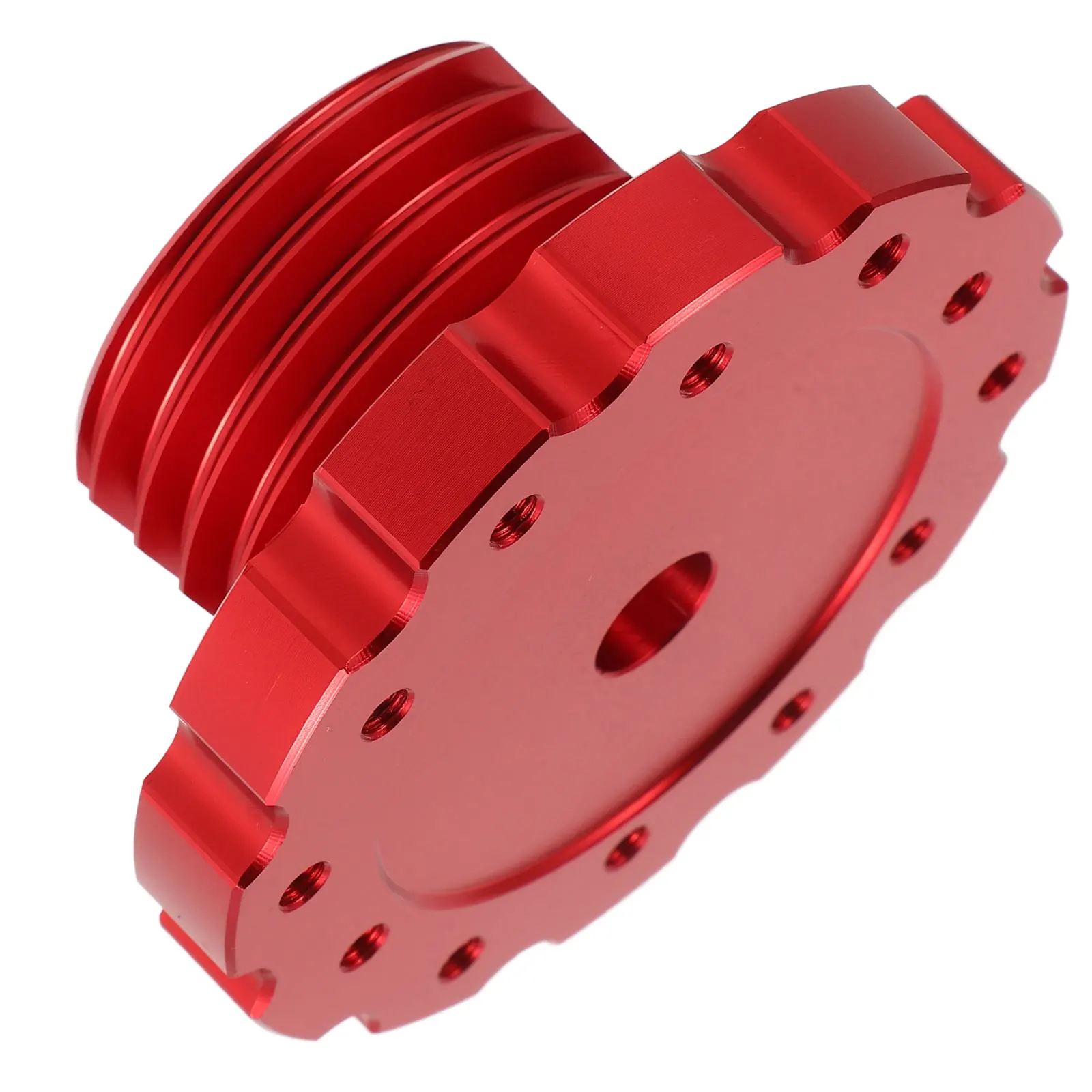 

Steering Wheel Adapter Hub Aluminum Alloy Durable Racing Wheel Replacement Connector Base for Car Simulation Driving Setup