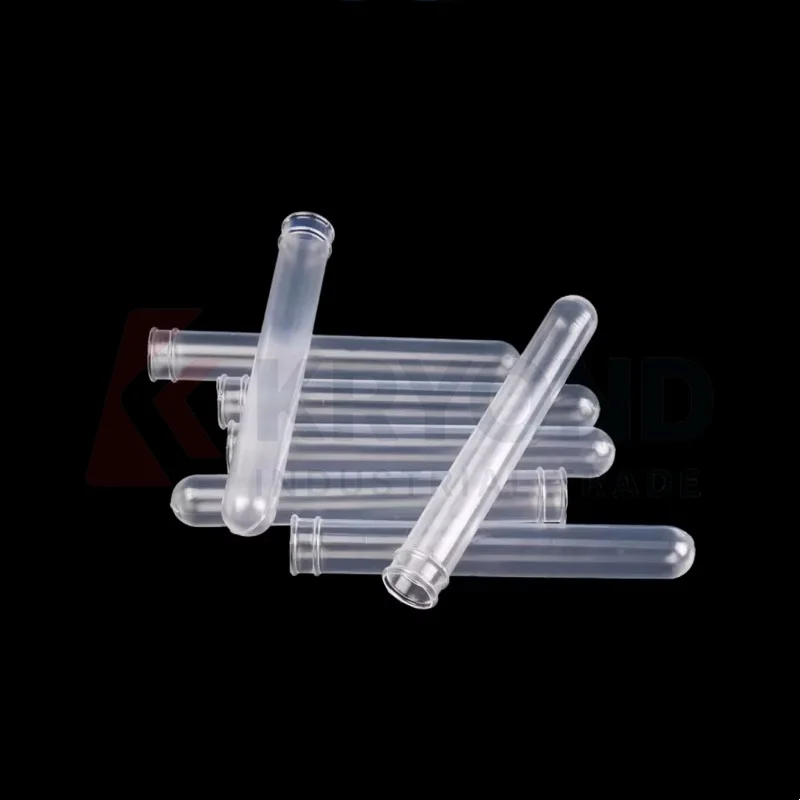Polyethylene Test Tube 10x75mm Disposable Plastic Test Tube Translucent PE Flexible Tube For Blood Collection 500 PK