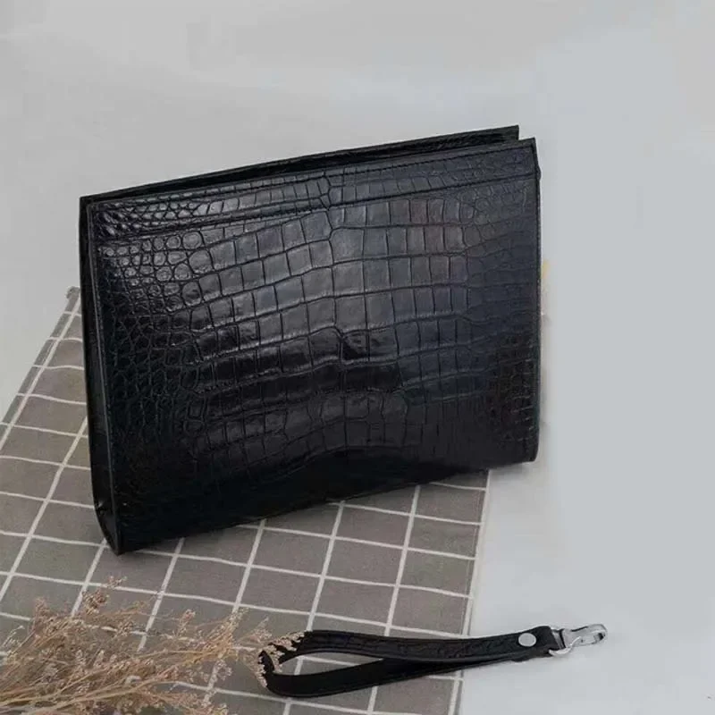 xinepiju men clutch bag male wallet men crocodile leather