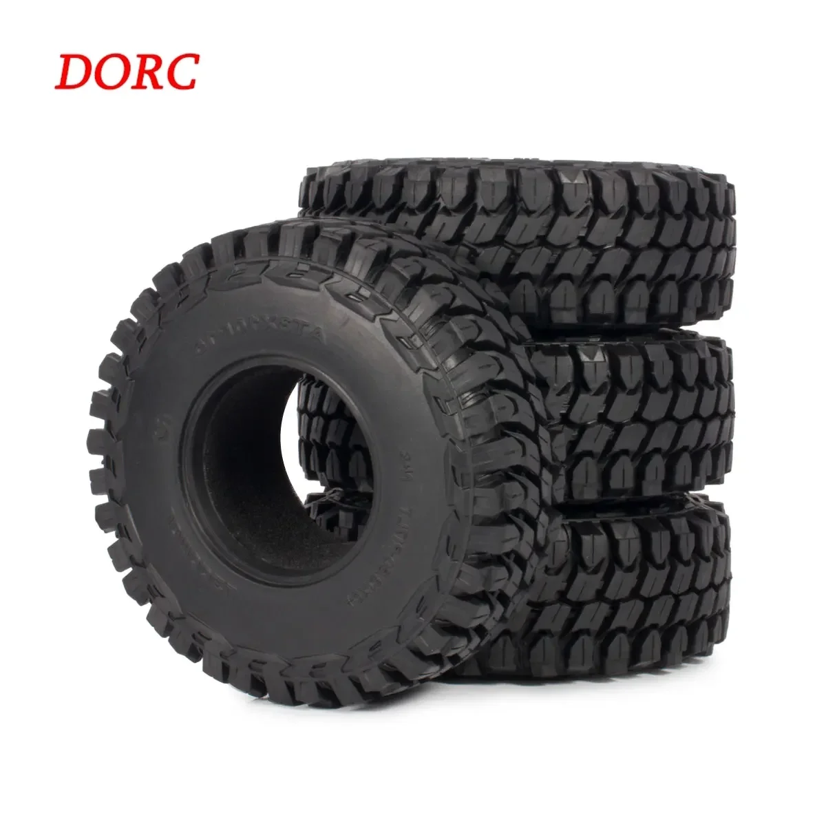 110*40mm gumowa opona 4 szt. 1.9 \'\'opony do kół terenu skalnego do 1/10 RC samochód terenowy Axial samochodu SCX10 90046 TRX4 Element Enduro D90 TF2