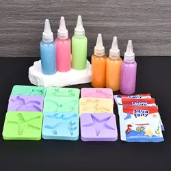 50ml Creative Luminous Magic Water Elf Colorful Gels 3D Water Animal Elf DIY Material Children Puzzle Toys Special Pigment Craft