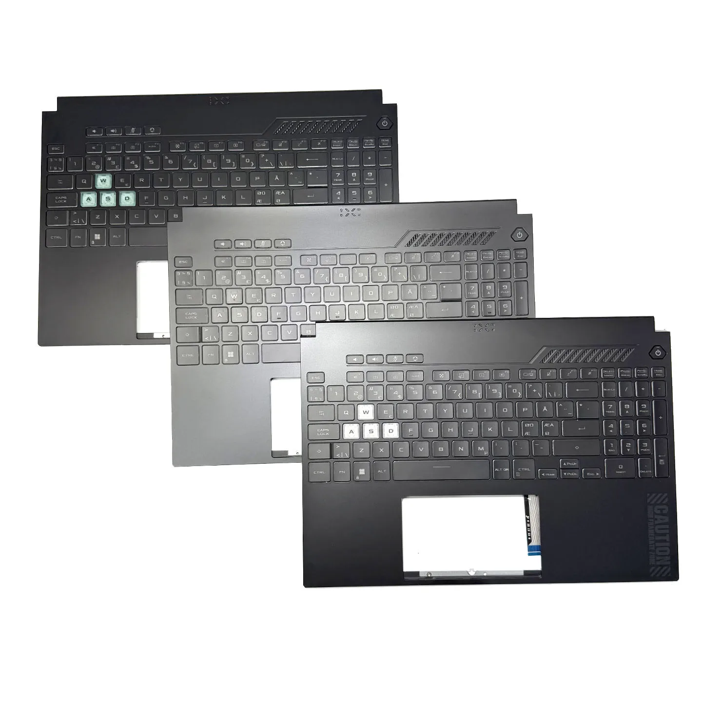 Immagine 3: Tastiera per laptop, scocca C, poggiapolsi e accessori per telaio per Ne Text Tuf Gaming A15 F15 A16 Fx507 Fa507 Fa617 Surface Tianxuan 3 Tianxuan 4 Tianxuan 5