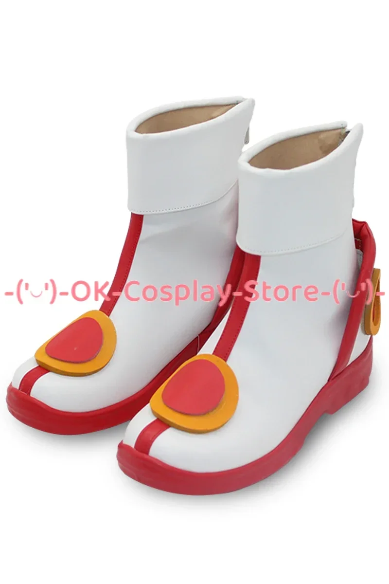 [حسب الطلب] أحذية Uta التأثيرية لعبة الرسوم المتحركة أزياء لعب الأدوار الدعامة للهالوين كرنفال عطلة حفلة بو الأحذية الجلدية