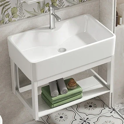 Japanese-style small wash basin, washbasin cabinet, combination wall-mounted wall-mounted small house