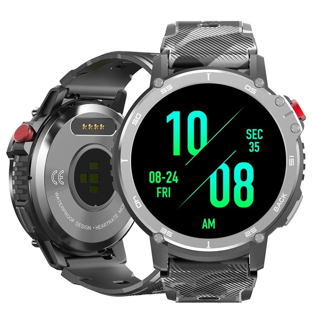 2023 NEW smart watches for men IP68 waterproof 4G ROM support connect Bluetooth Headset 7 days Battery Life C22 Smartwatch