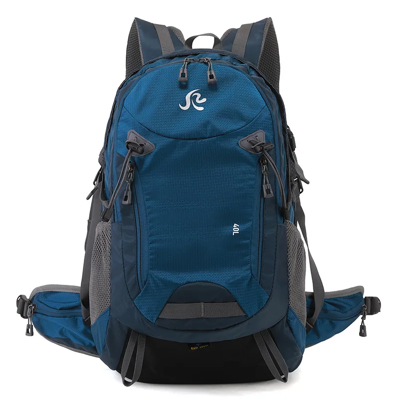 Outdoor mountaineering hiking backpack, breathable and waterproof travel bag, large capacity portable sports bag