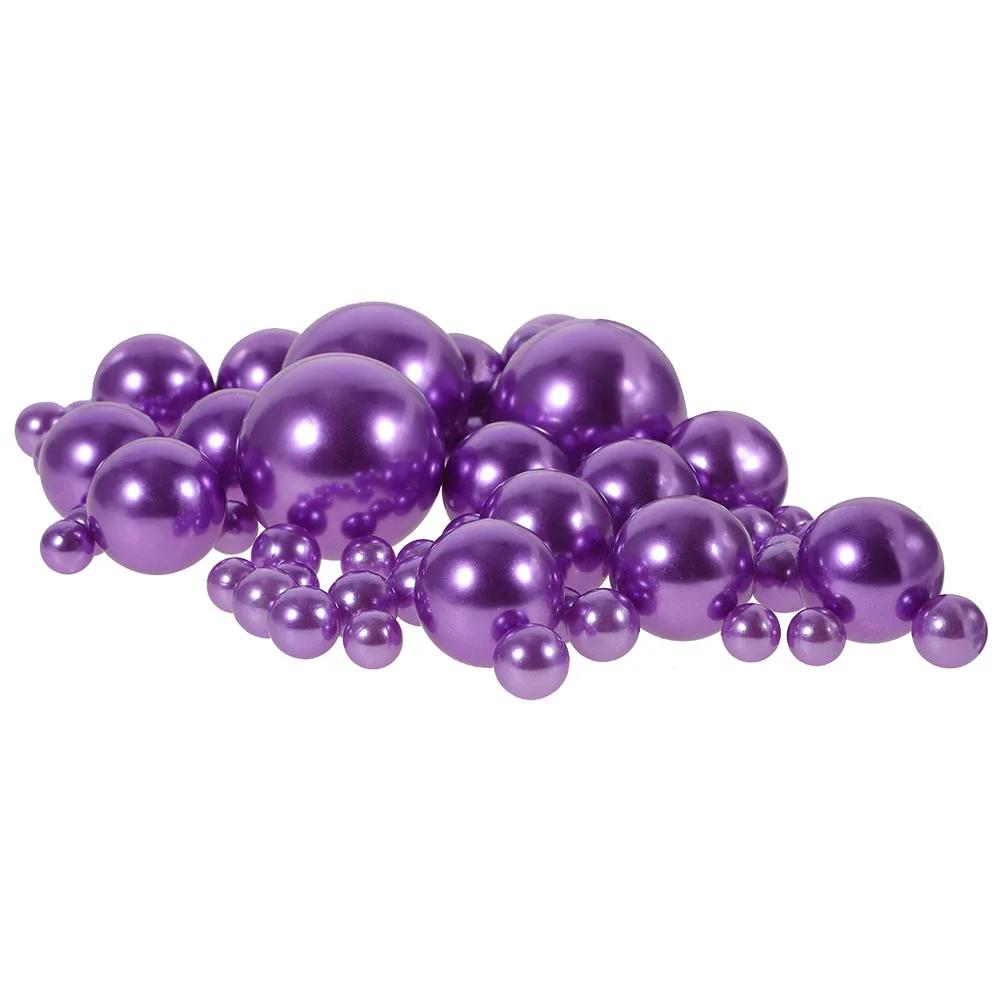 110 Stück gefälschte Perlen, Vasenfüller, ABS-Material, DIY-Dekoration, Hochzeits-Mittelstücke, Vasenfüller, Perlen, dekorative Perlen für Vasen