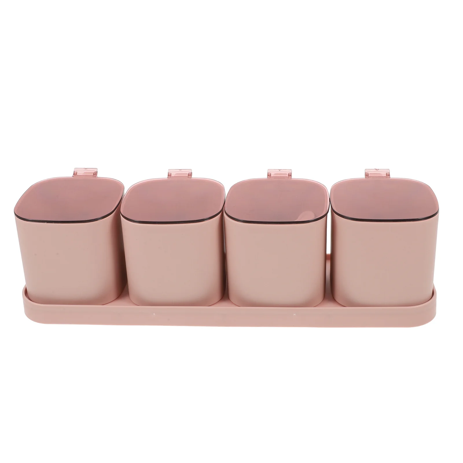 

1 set Seasoning Box Set Transparent Pp Storage Containers Dust Moisture Proof For Kitchen Home Use Spice Jars Organizer