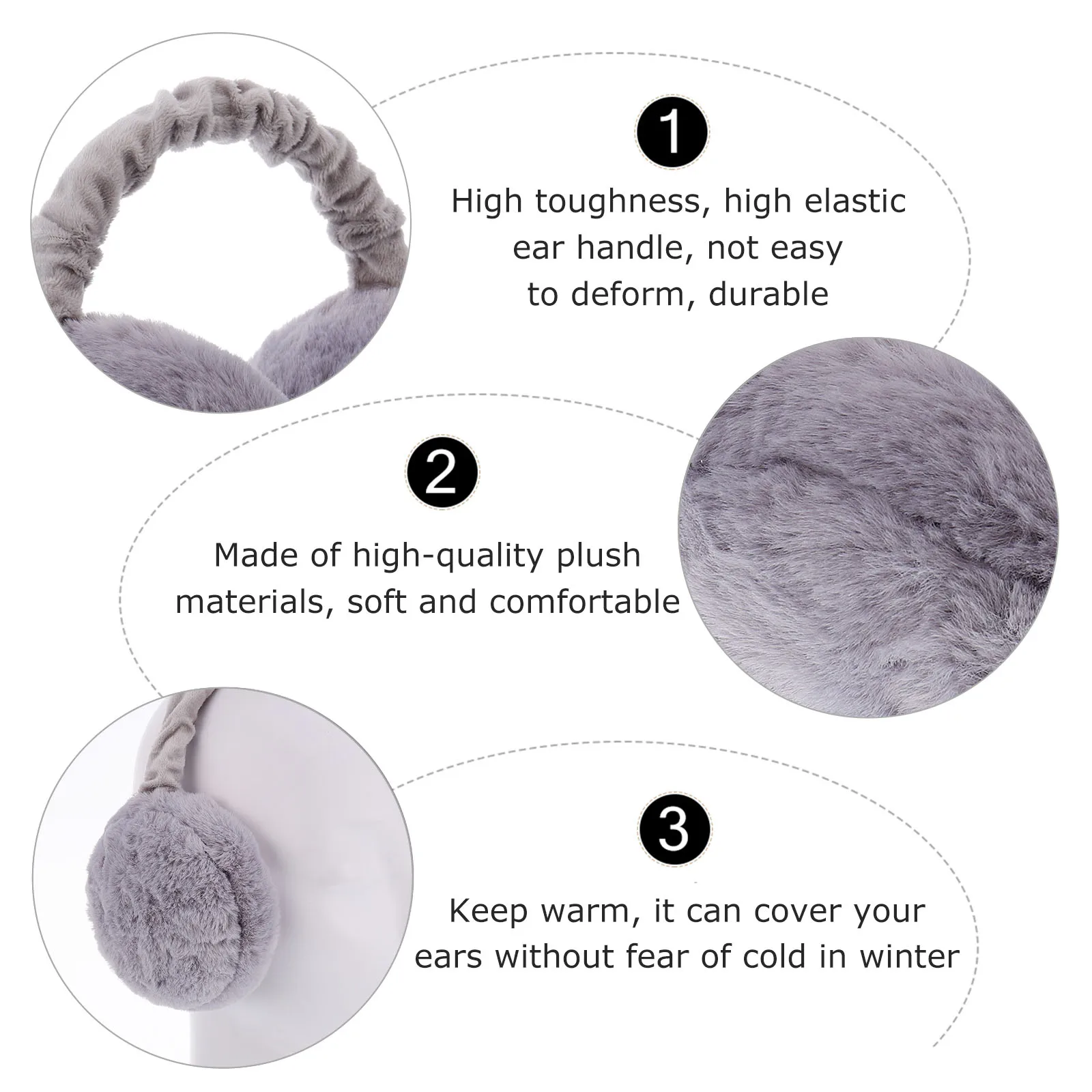 

Cold-proof Ear Mask Warm Earmuffs Make up Women's Weather Winter for