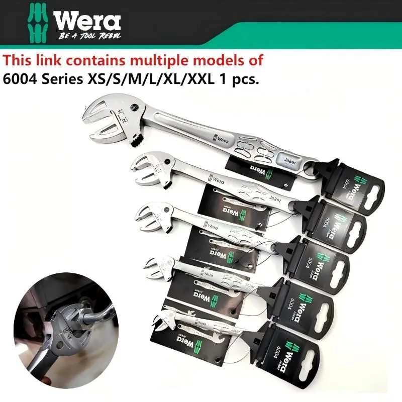 WERA 6004 Joker self-adjusting ratcheting open-end wrench 