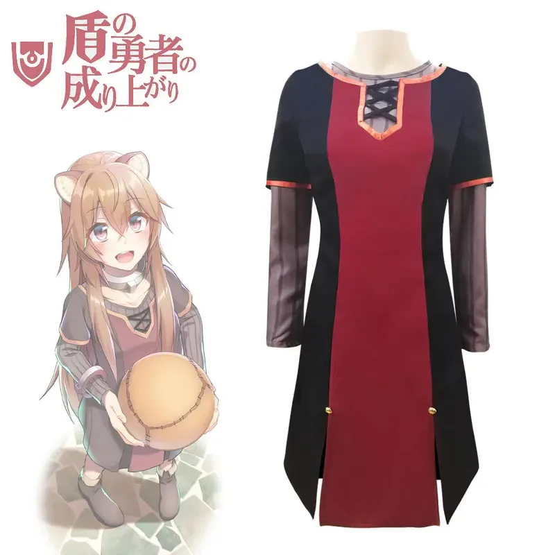 lili 123Raphtalia Cosplay Costume Rising of the Shield Hero Anime Tate no Yuusha no Nariagari Raphtalia Warrior Dress Carniv