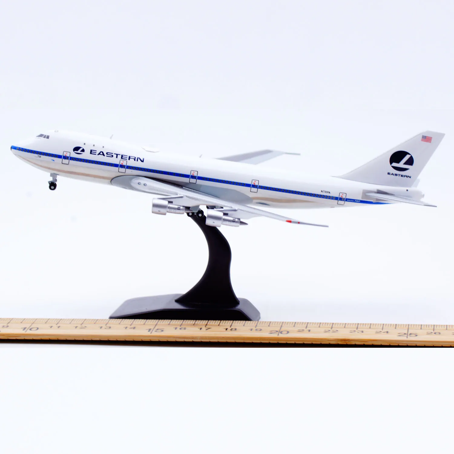

XX40361 Коллекционный самолет из сплава в подарок JC Wings 1:400 Eastern Airlines Boeing B747-100 Литая под давлением модель самолета N731PA с подставкой