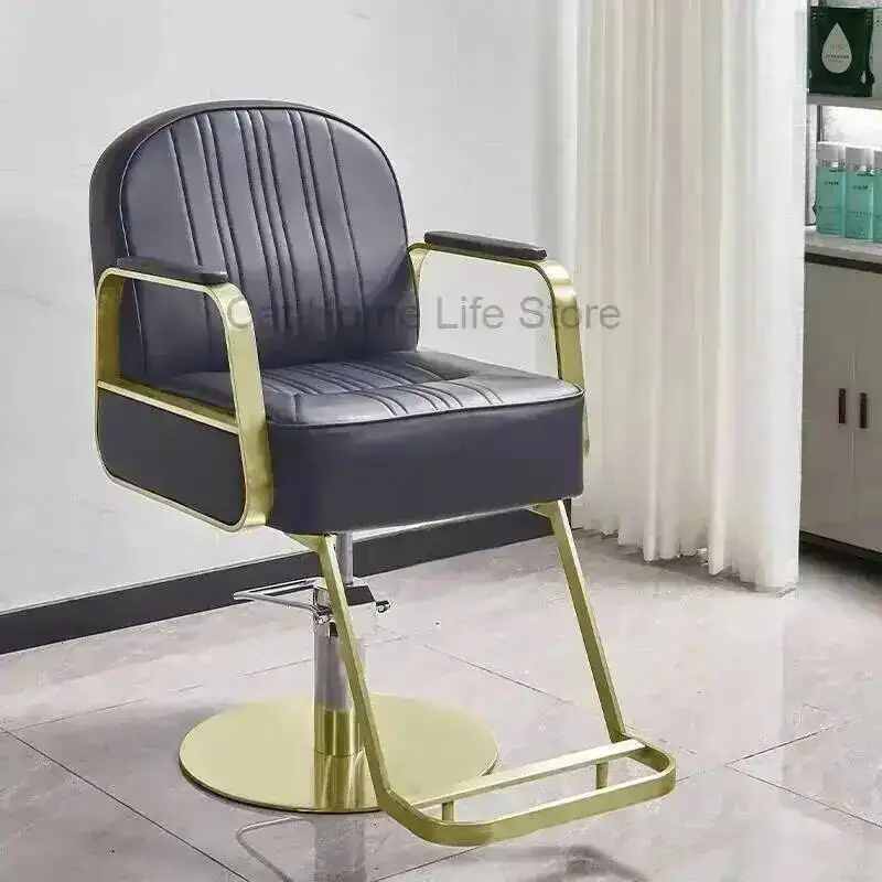 

Все плетение салона макияжа, профессиональное кресло для волос, золотое украшение для парикмахера, винтажные стулья для красоты, акция, поворотное мытье