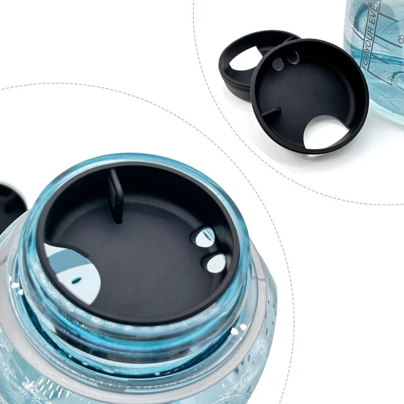 Nalgene سيليكون غطاء Splashguard ، فم واسع ، إكسسوارات زجاجة ماء ، 32 أونصة