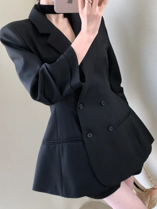 

Faionable Versatile Women's Suit Jaet Korean Sle Early Autumn New Arrival Slimming Ele Outerwear Top