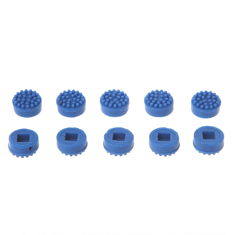 XD99 10PCS Trackpoint Pointer Mouse Stick Point Cap For  Laptop Keyboard Laptop Keyboard Black Blue