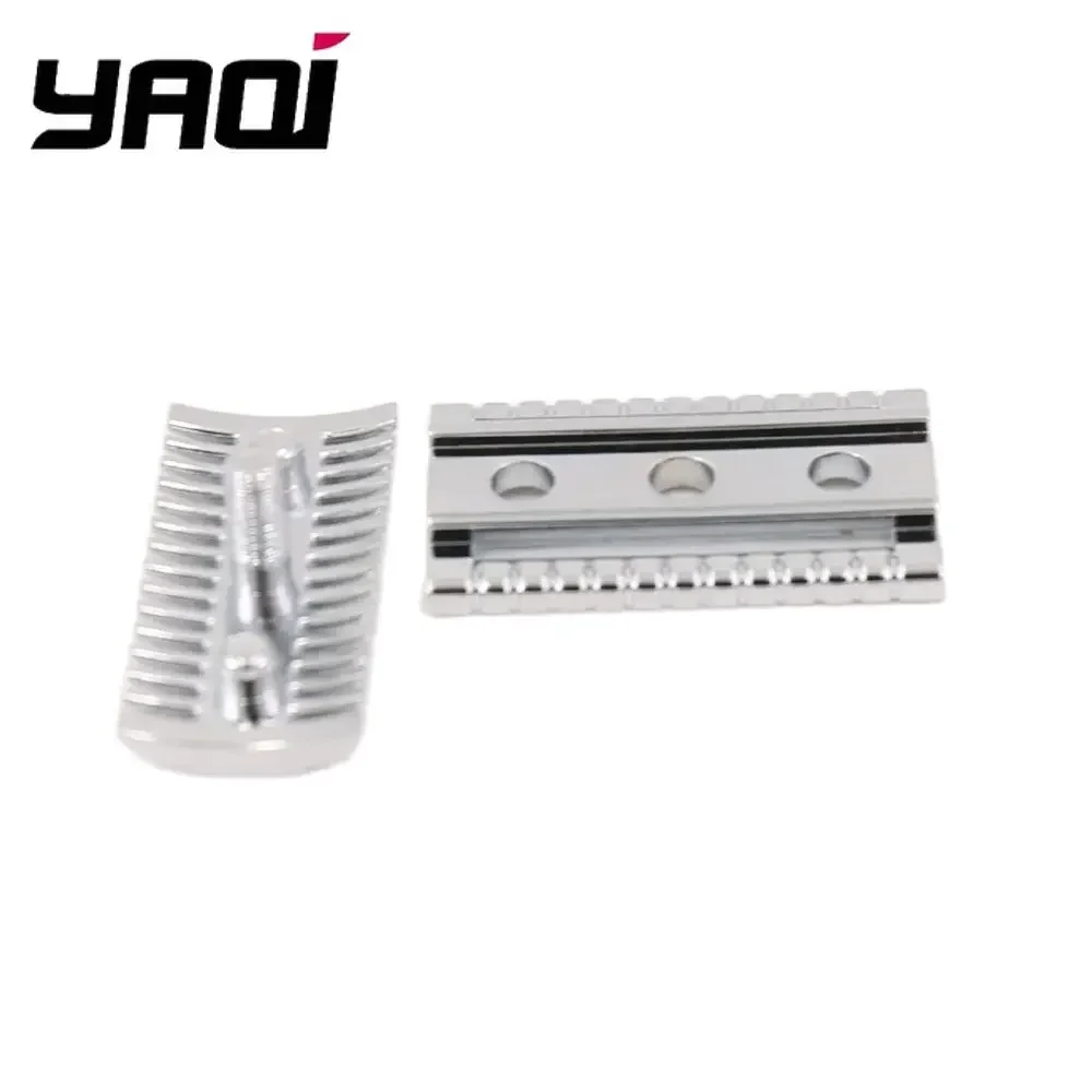 YAQI Mellon-Cob ماكينة حلاقة آمنة للرجال، ملحقات حلاقة كلاسيكية من سبائك الزنك والكوبالت للعناية بسلاسة ومريحة