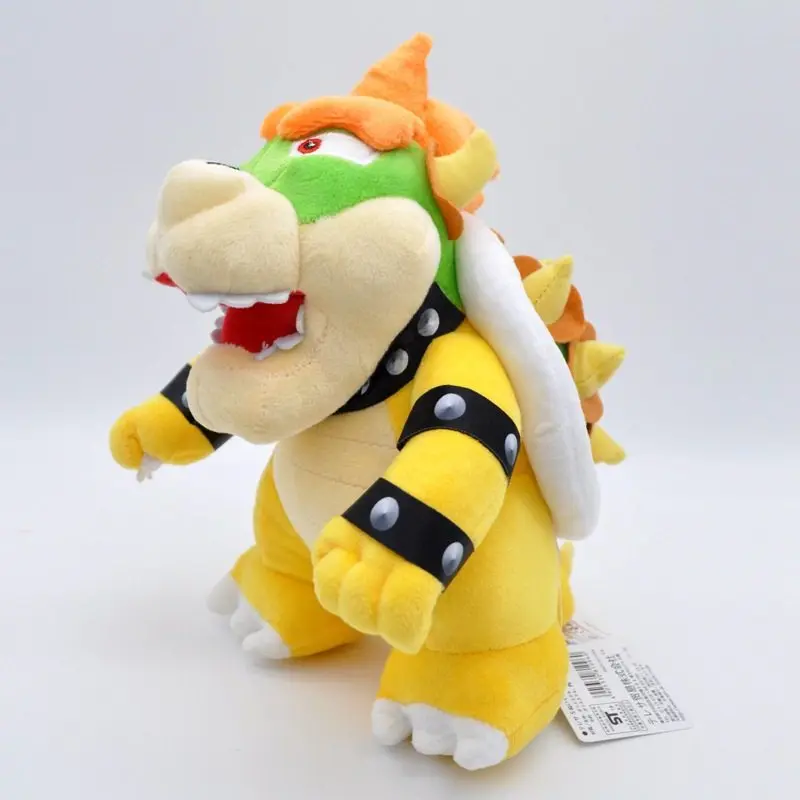 25cm Cute Bowser Plush Doll Kawaii Anime Peripherals Stuffed Toys Pillows Car Accessories Creativity Funny Kids Birthday Gifts