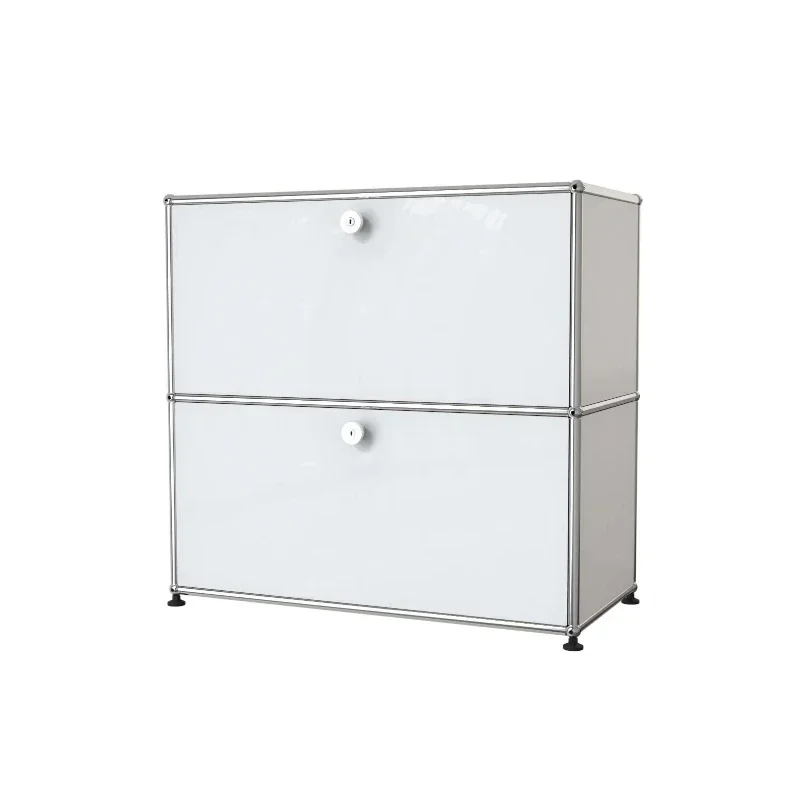 Stainless steel modular combination bedroom bedside table sofa sideboard