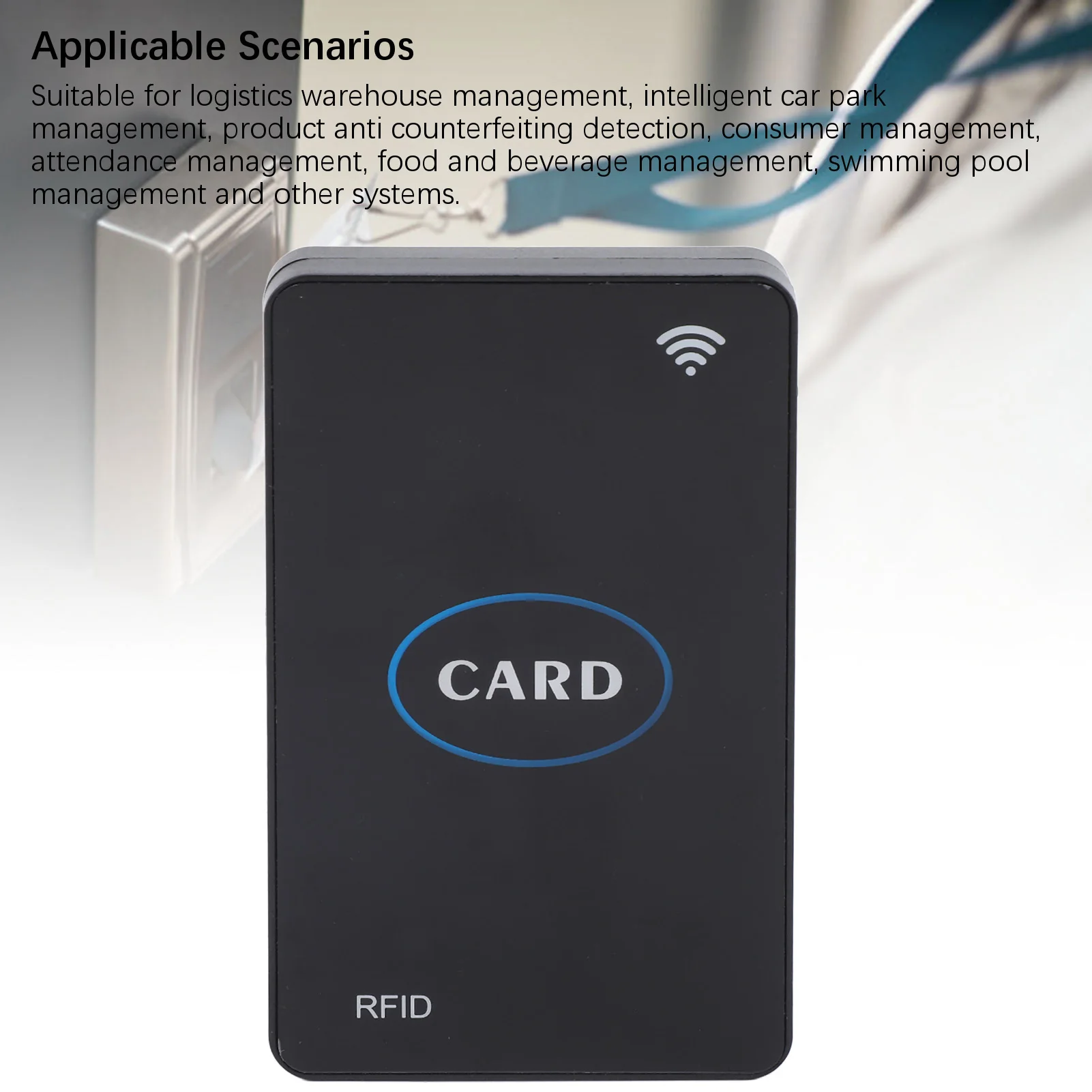 UHF Card Reader 902MHz To 928MHz Small Short Range Versatile UHF Identification Card Reader Writer Portable for Access Control