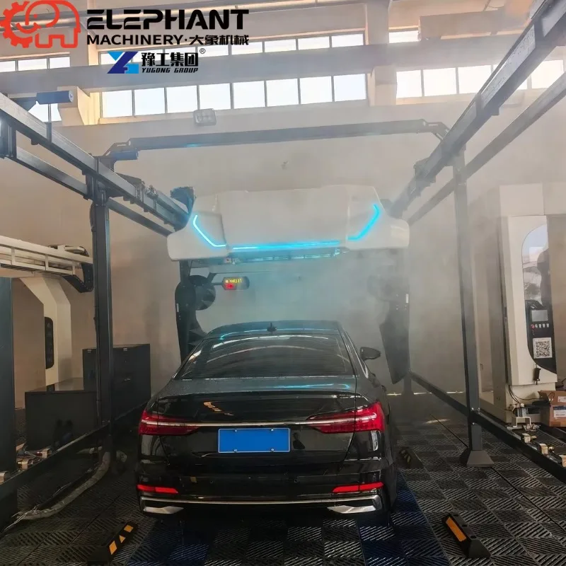 Factory Direct Smart Touchless Car Wash Machine With Automatic Foam Spray Air Dryer And Vehicle Sensor Technology