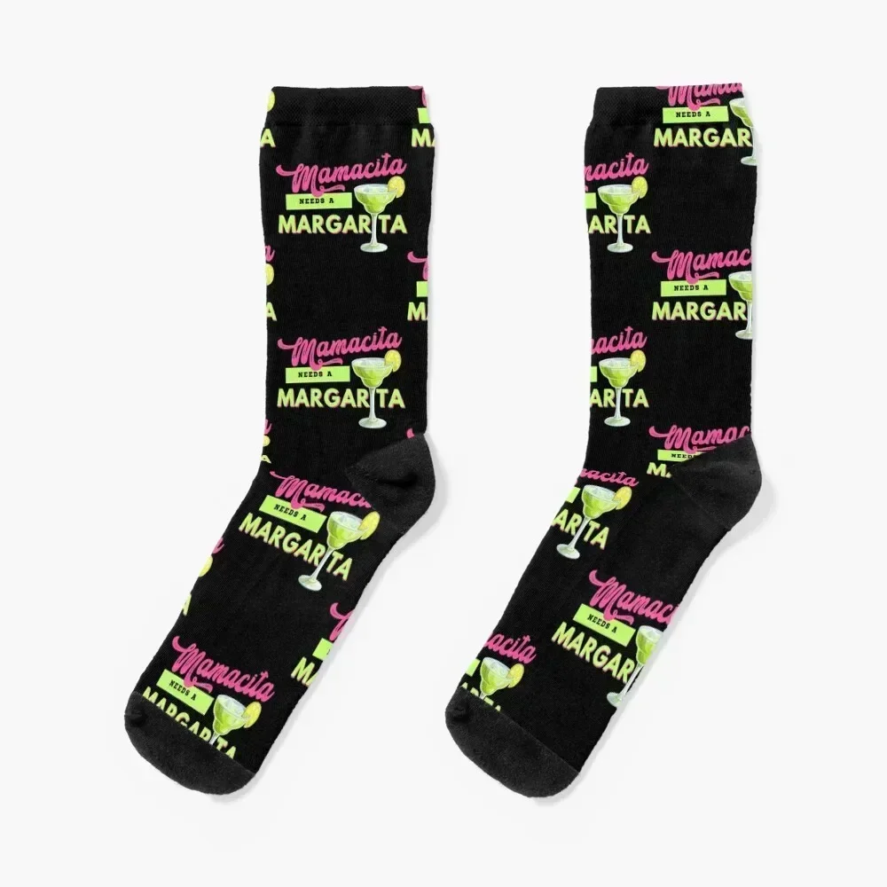 

Mamacita Needs a Margarita, Cinco De Mayo Margarita, Tequila is my favorite Socks happy new year Designer Man Socks Women's