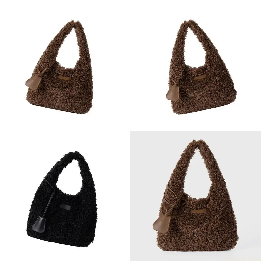 

X90D Стильная плюшевая сумка для пассажиров Легкая дизайнерская сумка Модные дорожные сумки