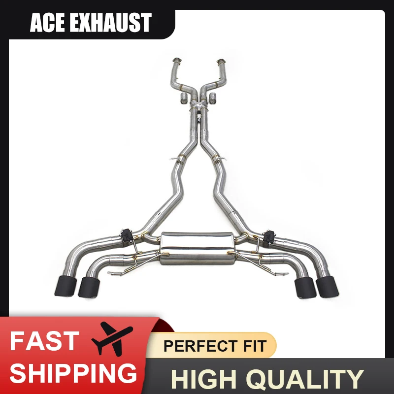 

ACE Valvetronic Exhaust Catback For BMW X5M X6M F95 F96 4.4T Performance Aggressive Exhaust Sound Upgrade Exhaust Pipe