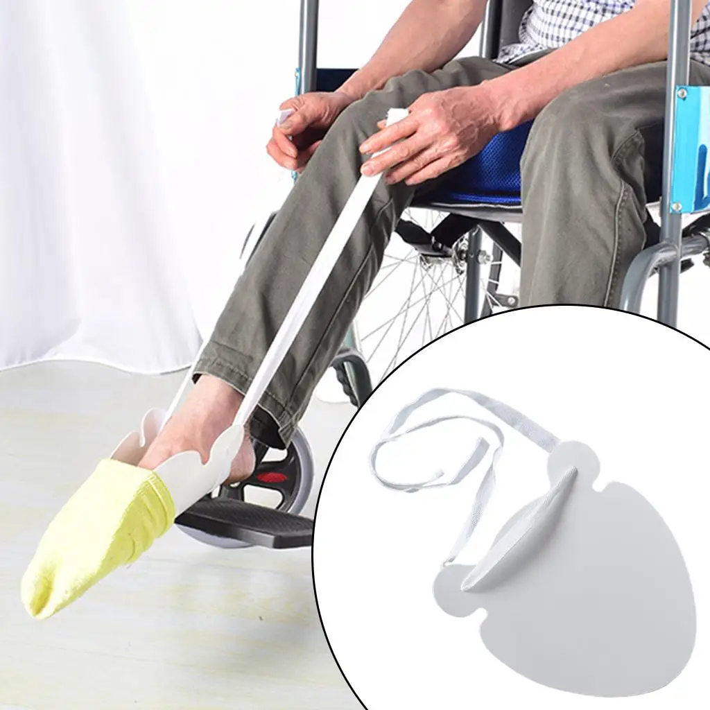 Flexible Sock Stocking Aid Pulling Assist Off Socks Pulling Helper Sock Aid for Disabled ,Elderly ,Disability ,