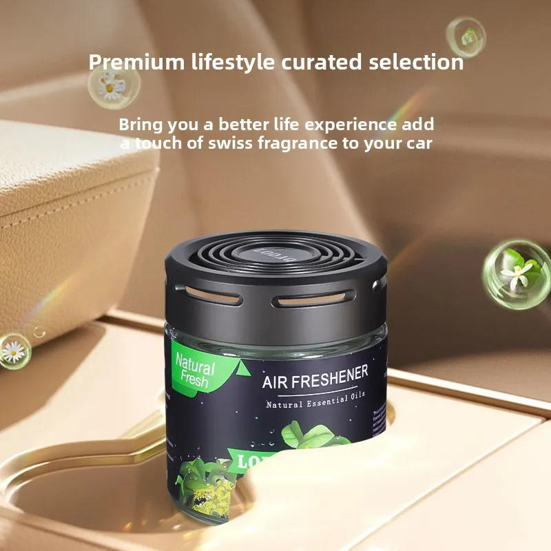 Car solid balm Car aromatherapy Car odor removal fragrance perfume wholesale