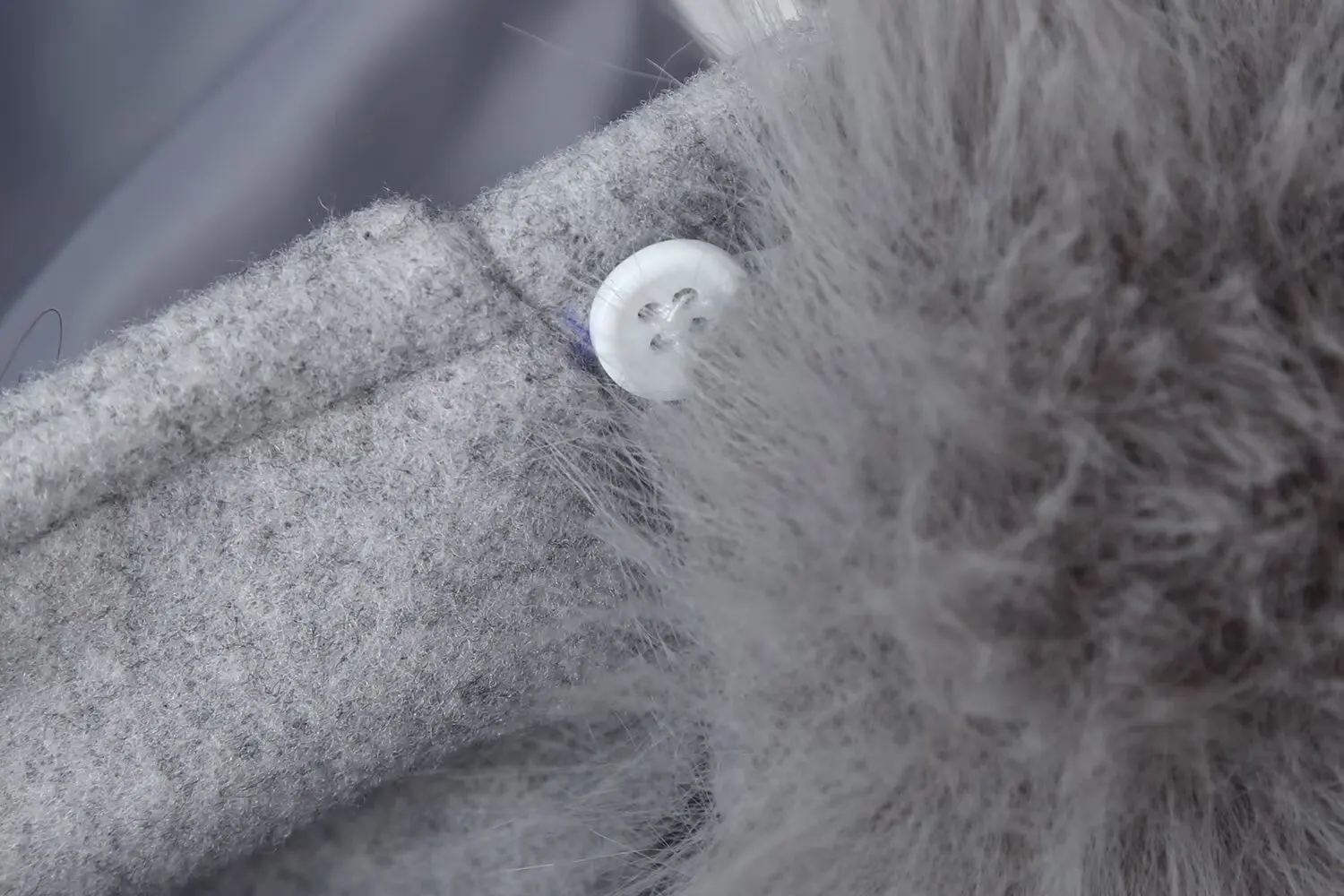 BSAY フード付きレースアップルーズウールコート レディースファッション 秋冬新作 無地ポケット付き長袖コートジャケット 女性用