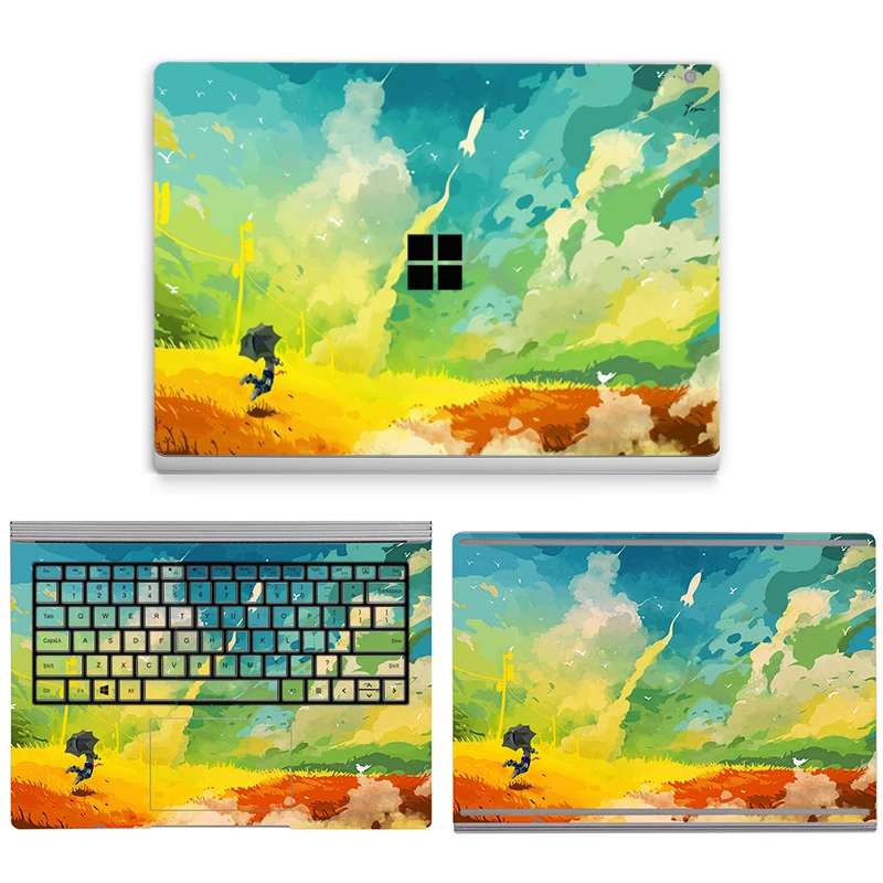 Imagem -04 - Laptop Skins para Microsoft Surface Livro Livro 15 Vinil Pintado Adesivos Decalque Personalizado
