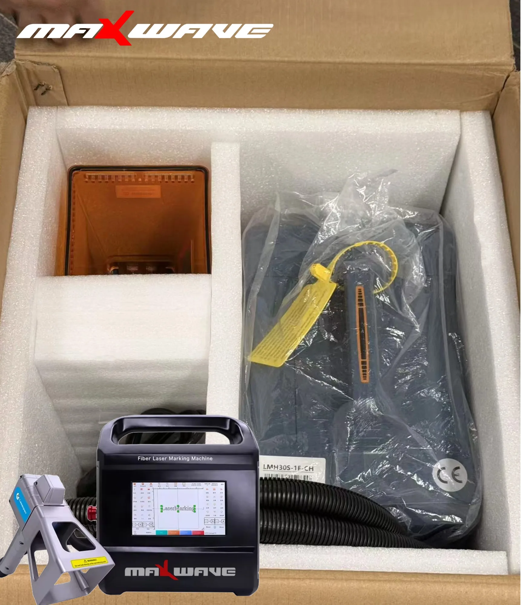 

Cordless Handheld Laser Engraver 20W 30W Portable Battery Operated for Engraving Wood Metal Glass Leather Marking Machine