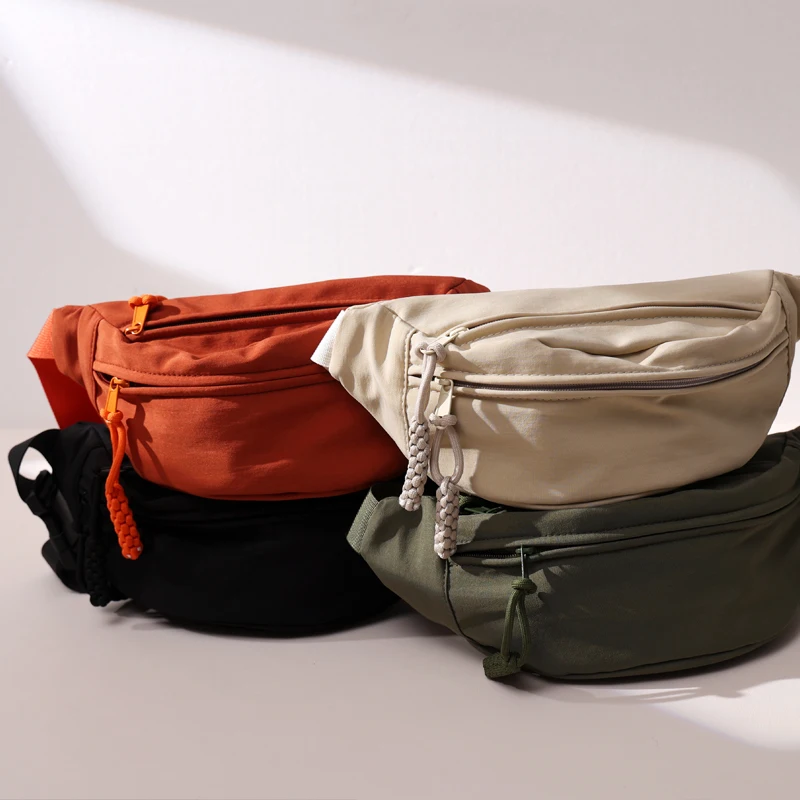 حقيبة كروس من حصيرة زلابية aped 2023 حقيبة صدر للطلاب من Sle ex بتصميم عصري من البوليستر الناعم