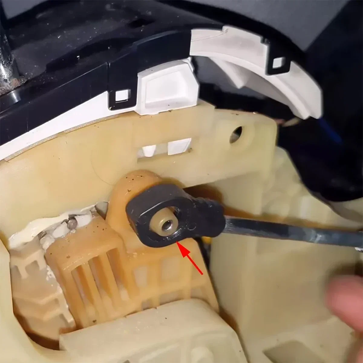 لشركة هيونداي فيلوستر 2011-2020 ترقية شيفتر كابل جلبة والعتاد الربط نهاية جروميت غسالة محدد السيارات عبر قفل غسالة عدة