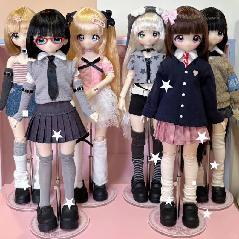 

В наличии: Новая оригинальная BJD кукла-сюрприз (Blind Box) «Не трогай мои чёлки», 1/6, с пророщенными волосами, подвижная, модная коллекционная декоративная кукла, подарок для девочек