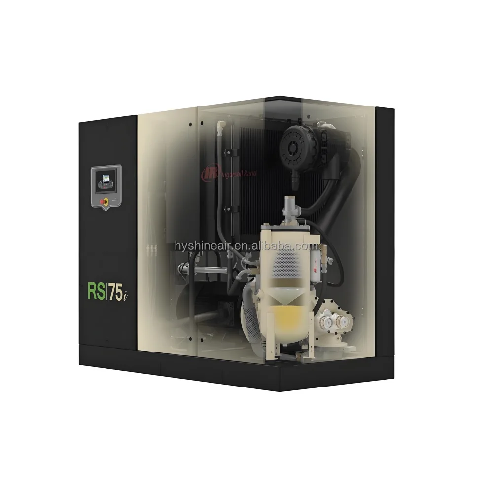 Ingersoll Rand RS45n_A Rotary Screw Air Compressor 45kW 7/8/10bar 2.0-8.5m³/min VFD VSD Stationary Industrial Compressor