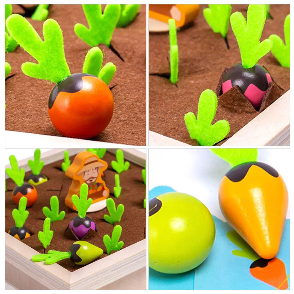 

Childrens Matching Toys Baby Memory Game for Kids Training Learning Harvest Day Mini
