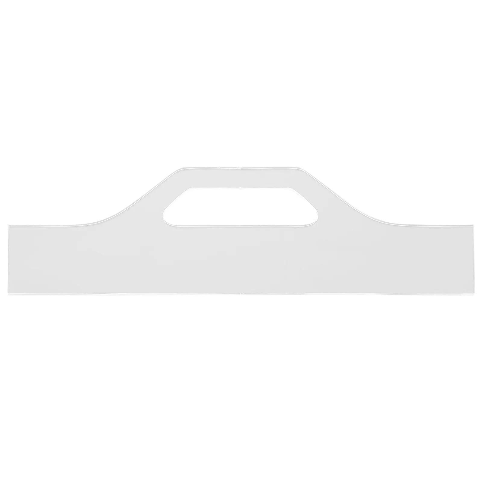 Tray Cutting Board Template Handles Kitchen Acrylic Holder Clear Stencils for Charcuterie