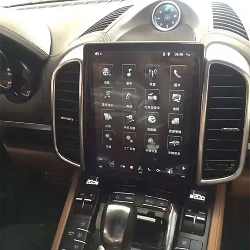 

Автомобильный радиоприемник Android 13 Din стереоприемник для Porsche Cayenne 2012-2018 с вертикальным экраном GPS-навигация Carplay мультимедийный плеер
