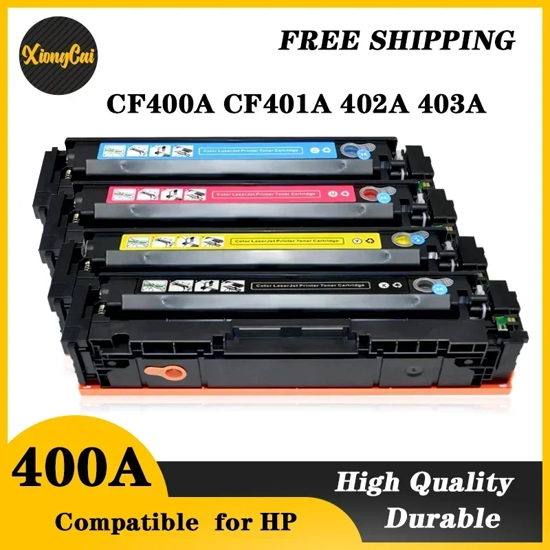 4 Color CF400A CF401A 402 403A 201A CF400 Compatible Toner Cartridge For HP Color LaserJet Pro M252dn 252n MFP M277dw 277n M274n