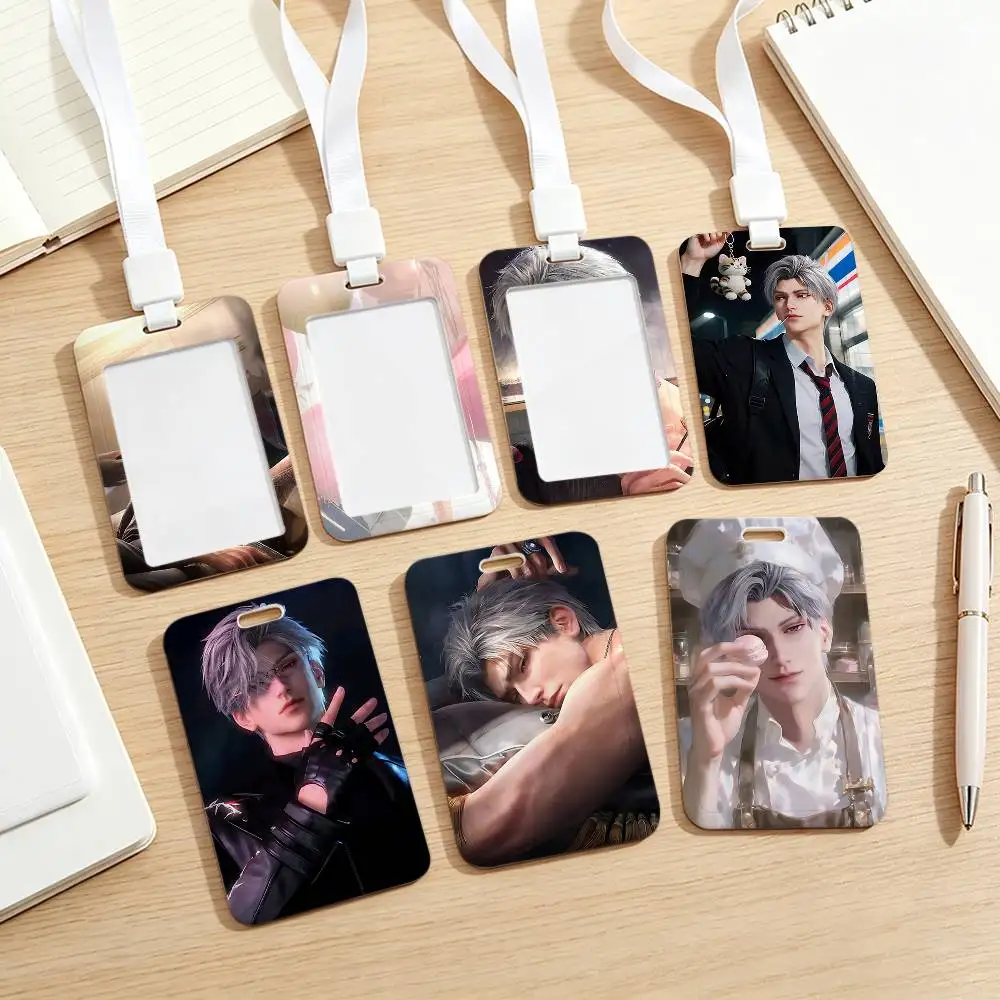 Love And Deep Space Sylus NFC Contactless Sliding Card Sleeve For Student Cards, Bus Cards, ID Cards, And Work Permits