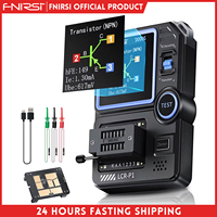 FNIRSI LCR-P1 Transistor Tester Diode Triode Capacitance Resistance Meter LCR ESR Meter NPN PNP MOSFET IR Multifunction Tester