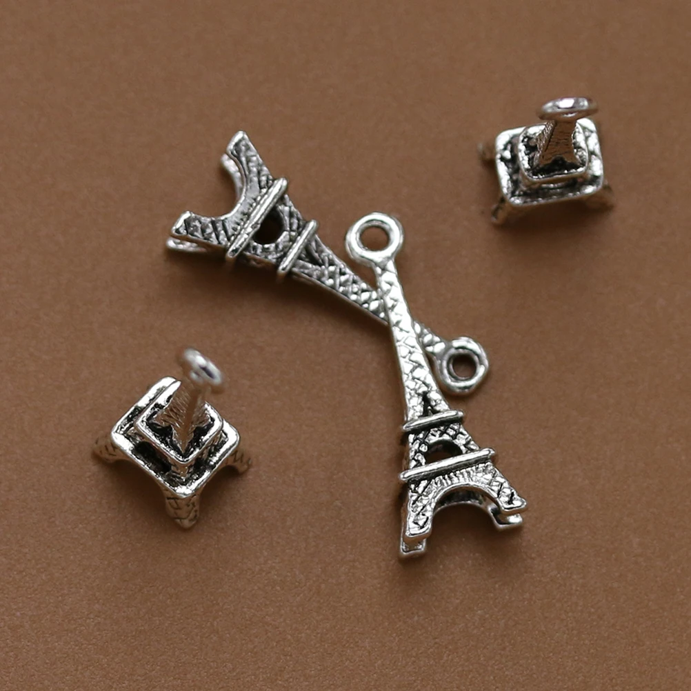 

50 Pcs Alloy Jewelry Simple but Stylish Pendant Charms for Necklace Making Unique Design Bracelet