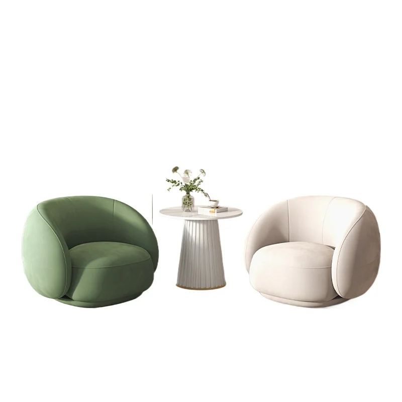 Divano moderno e semplice Divano singolo di lusso leggero nordico